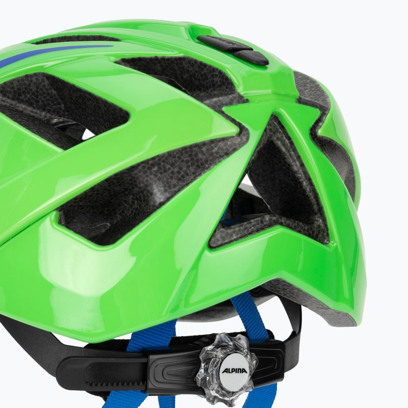 Bike helmet Alpina Panoma 3.0 green/blue gloss 8