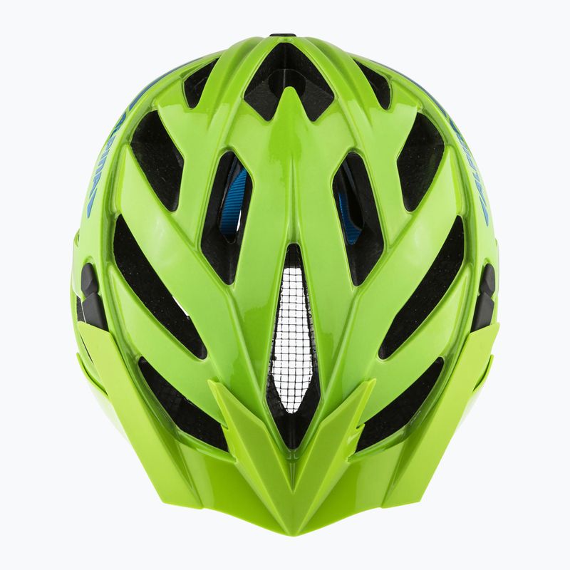 Bike helmet Alpina Panoma 3.0 green/blue gloss 3