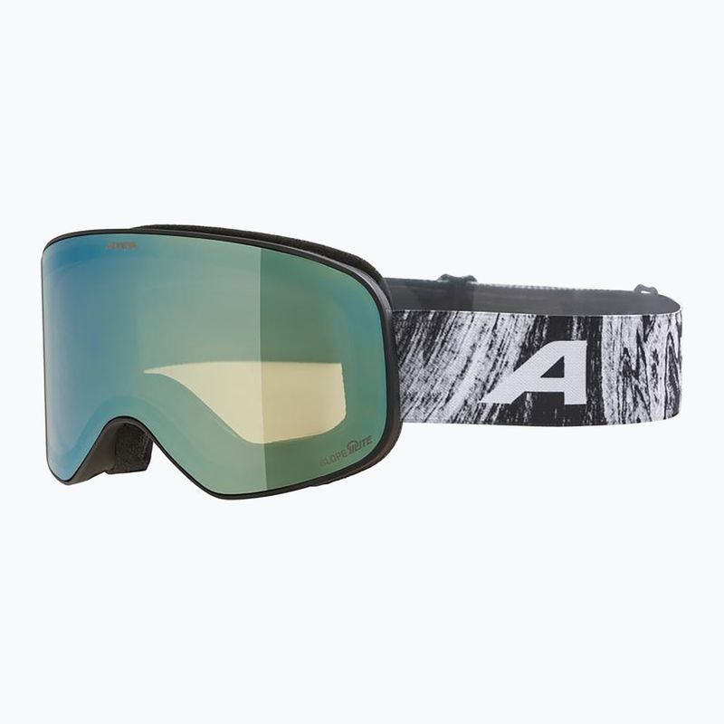 Ski goggles Alpina Slope Q-Lite black/blue matt/blue