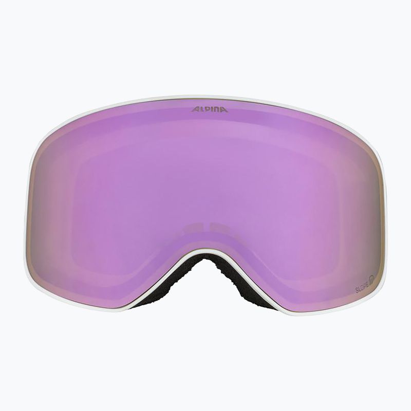 Ski goggles Alpina Slope Q-Lite white/rose matt 2