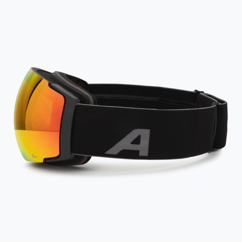 Ski goggles Alpina Falera Mag Q-Lite black matt/red/pink 5