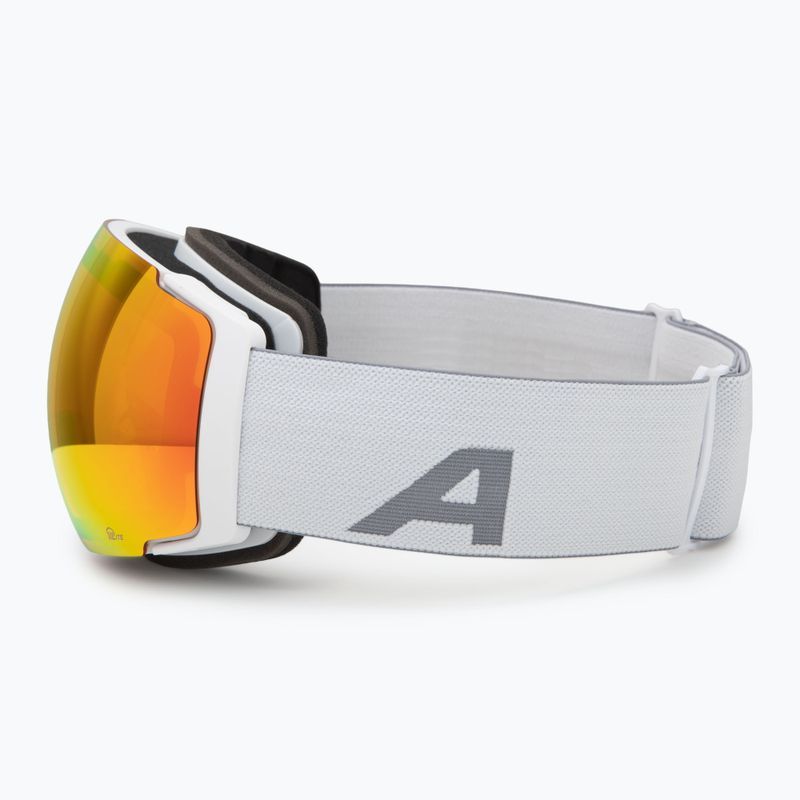 Ski goggles Alpina Falera Mag Q-Lite white matt/red/pink 5