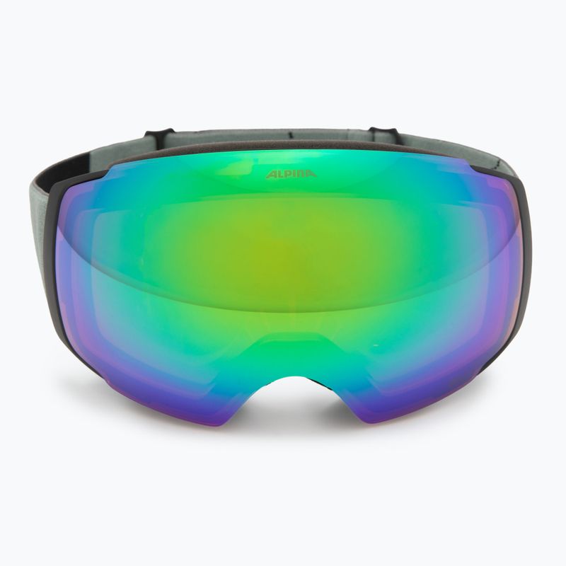 Ski goggles Alpina Falera Mag Q-Lite black/green matt/green/pink 3