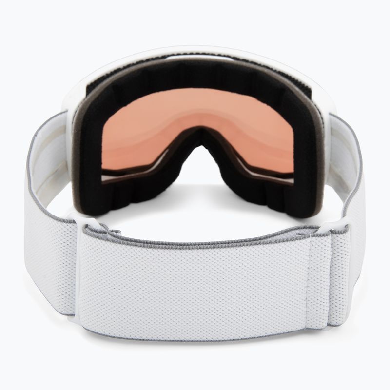 Ski goggles Alpina Venet QV white matt/gold 3