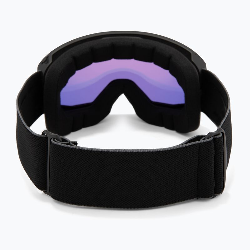 Ski goggles Alpina Venet Q-Lite black matt/red 3