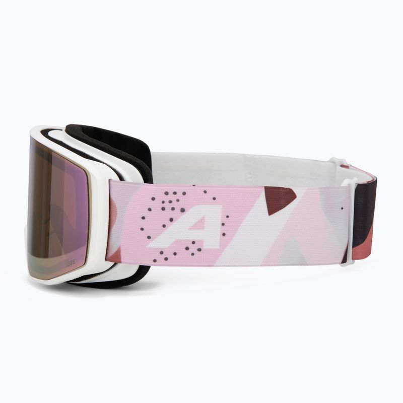 Ski goggles Alpina Venet Q-Lite white/rose matt/rose 4