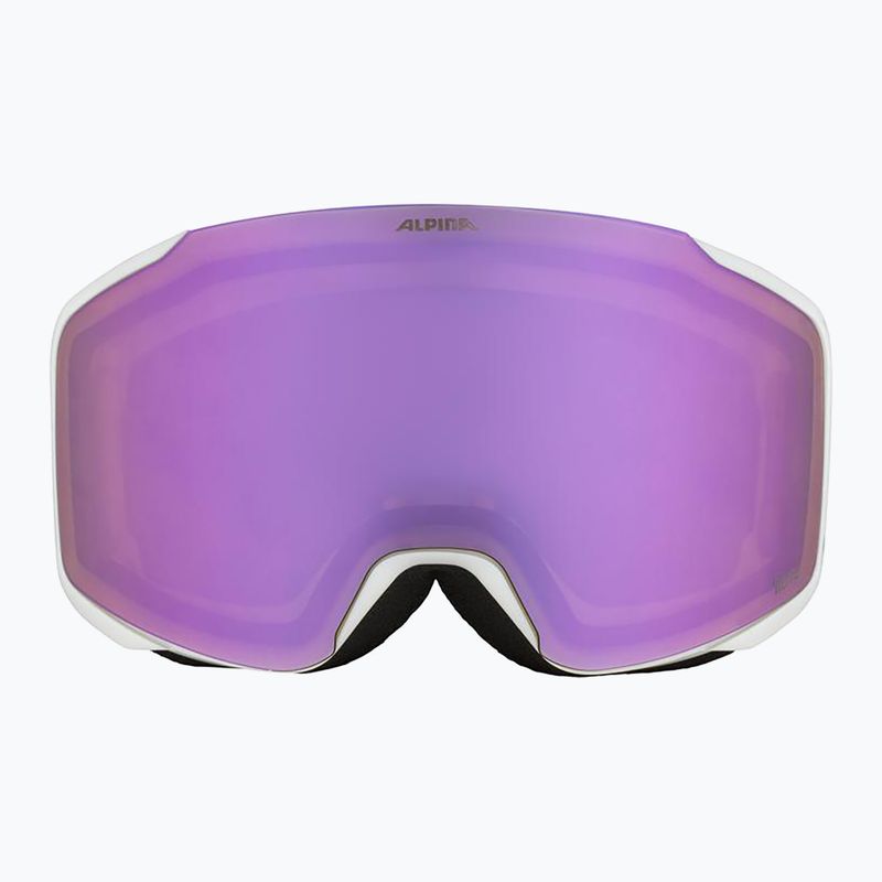 Ski goggles Alpina Taos Q-Lite white/rose matt/rose 2
