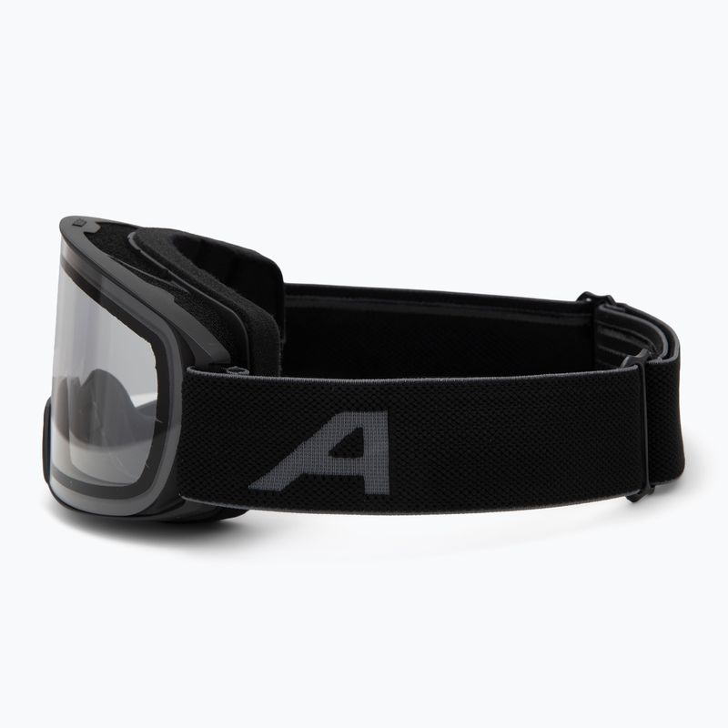 Ski goggles Alpina Nakiska black matte/clear 4