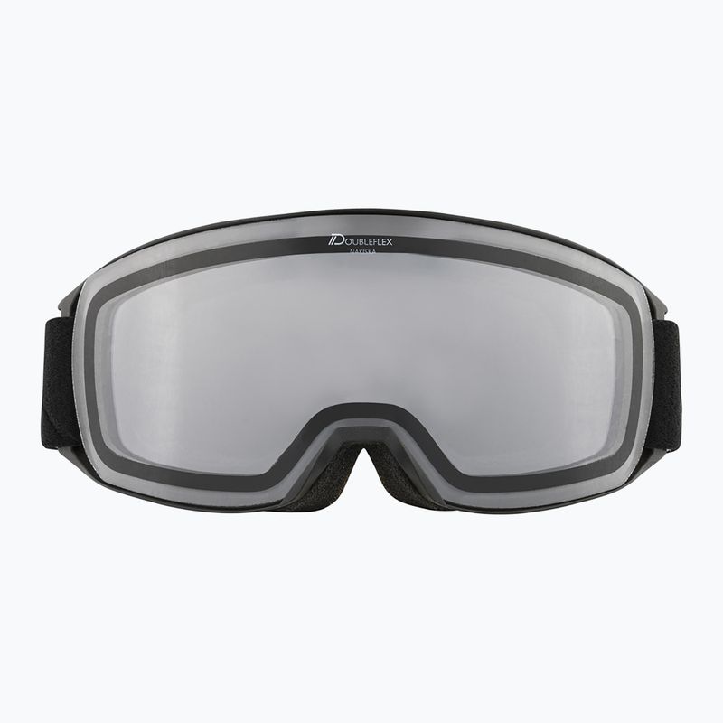 Ski goggles Alpina Nakiska black matte/clear 2