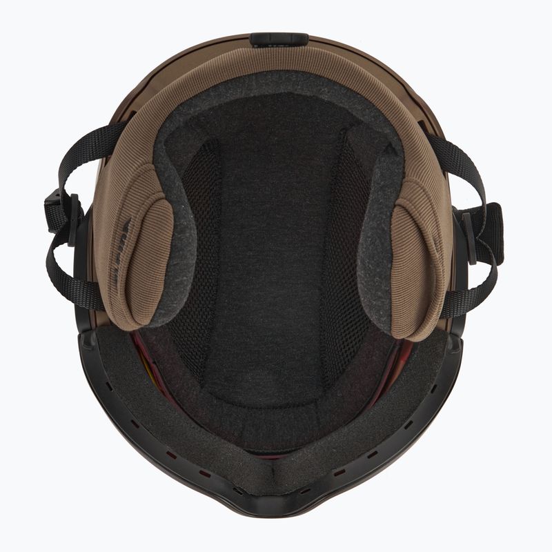 Ski helmet Alpina Oro QV Mips sepia metallic 5