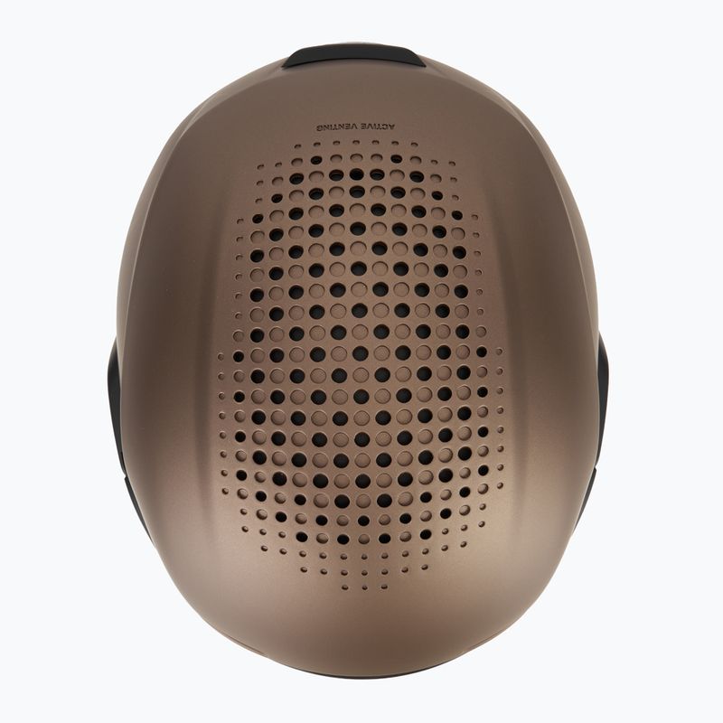 Ski helmet Alpina Oro QV Mips sepia metallic 6