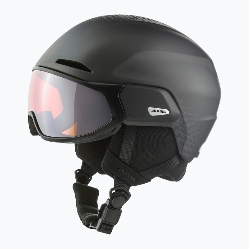Ski helmet Alpina Oro QV Mips charcoal metallic