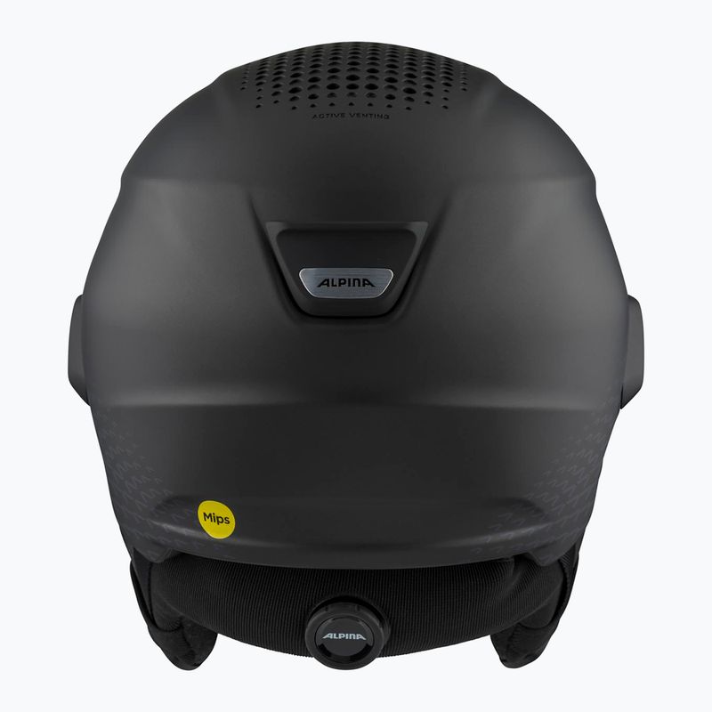 Ski helmet Alpina Oro QV Mips charcoal metallic 4