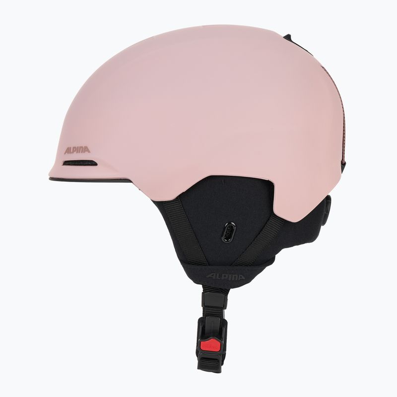 Ski helmet Alpina Brix smoke rose matt 3
