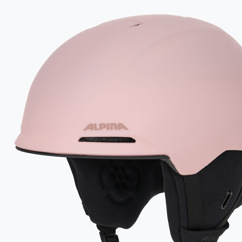 Ski helmet Alpina Brix smoke rose matt 7