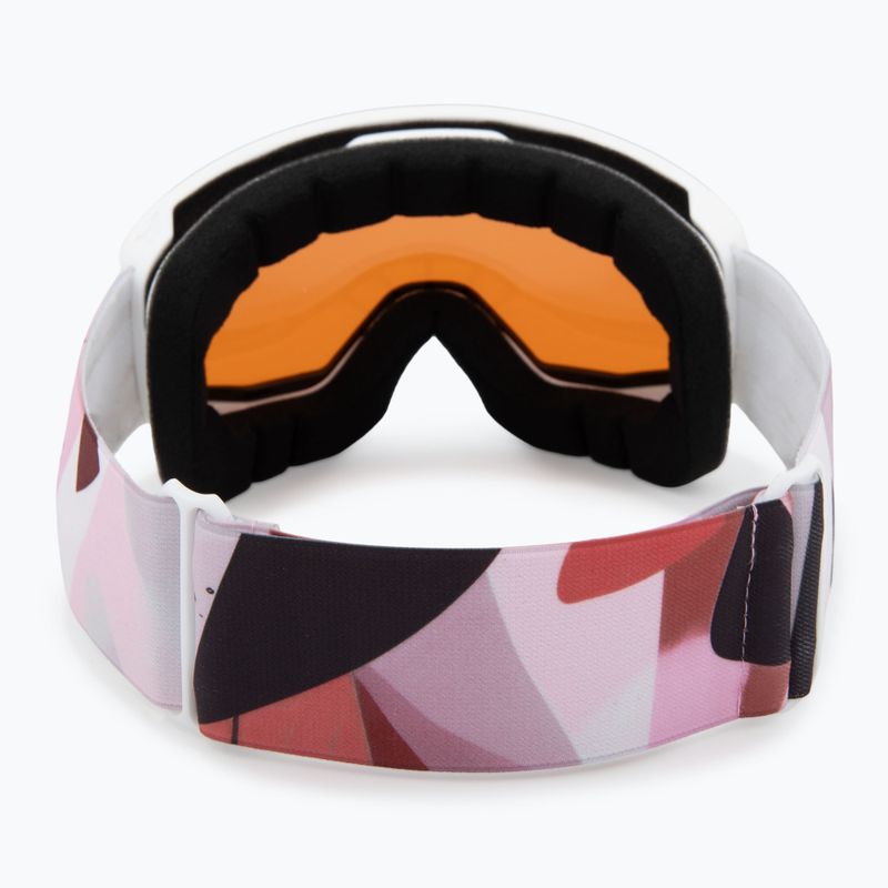 Ski goggles Alpina Venet white/rose matt/orange 3