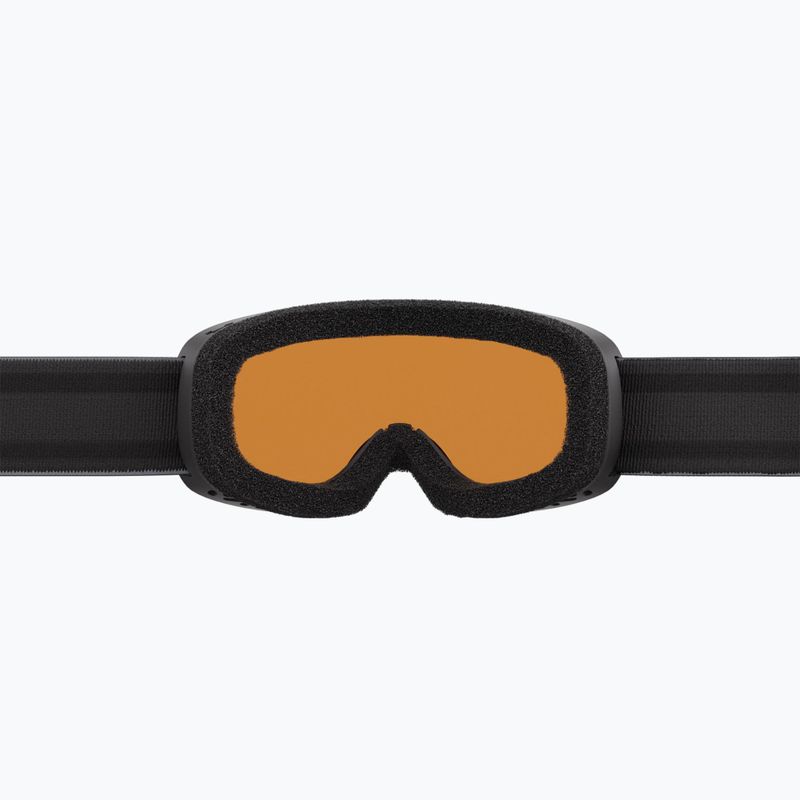 Children's ski goggles Alpina Piney 2.0 black matte/orange 6