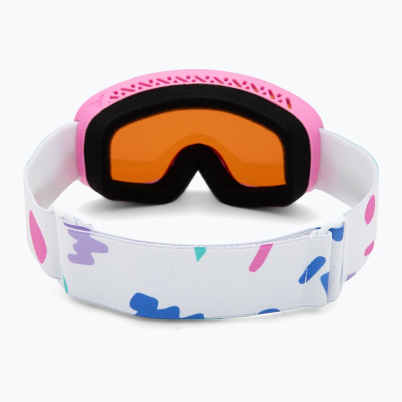 Children's ski goggles Alpina Piney 2.0 rose matt/orange 3