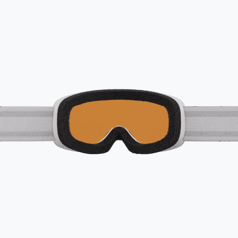 Children's ski goggles Alpina Piney 2.0 white/rose matt/orange 5