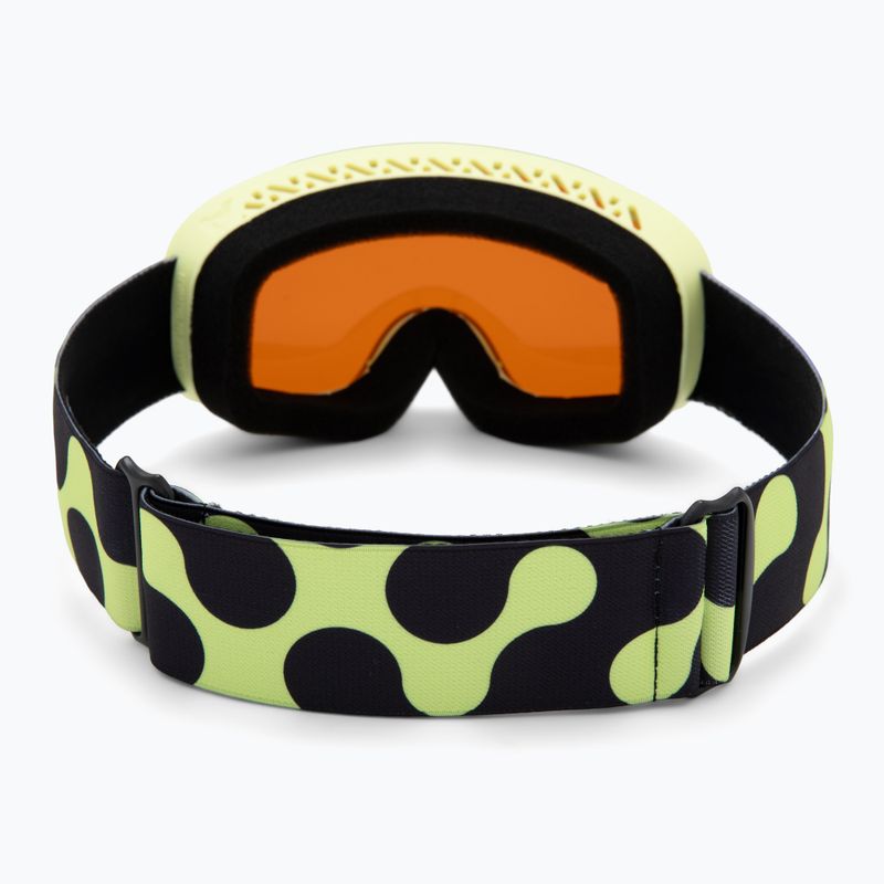 Children's ski goggles Alpina Piney 2.0 sunny/lime matt/orange 3