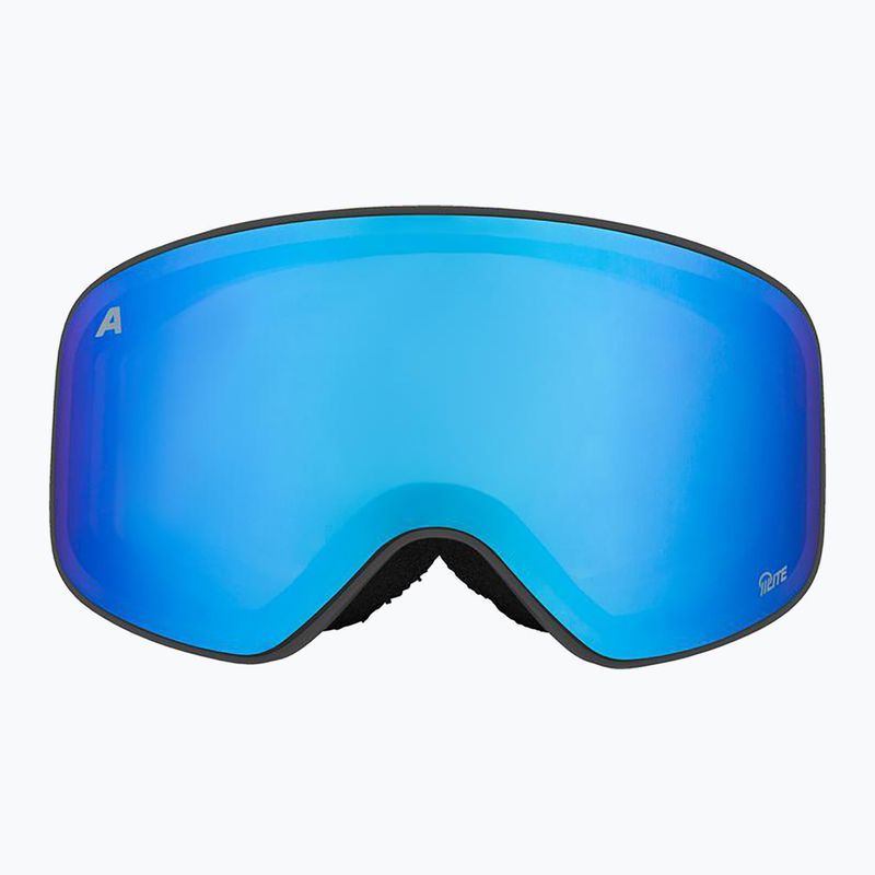 Children's ski goggles Alpina Fernie Q-Lite black/blue matt 2