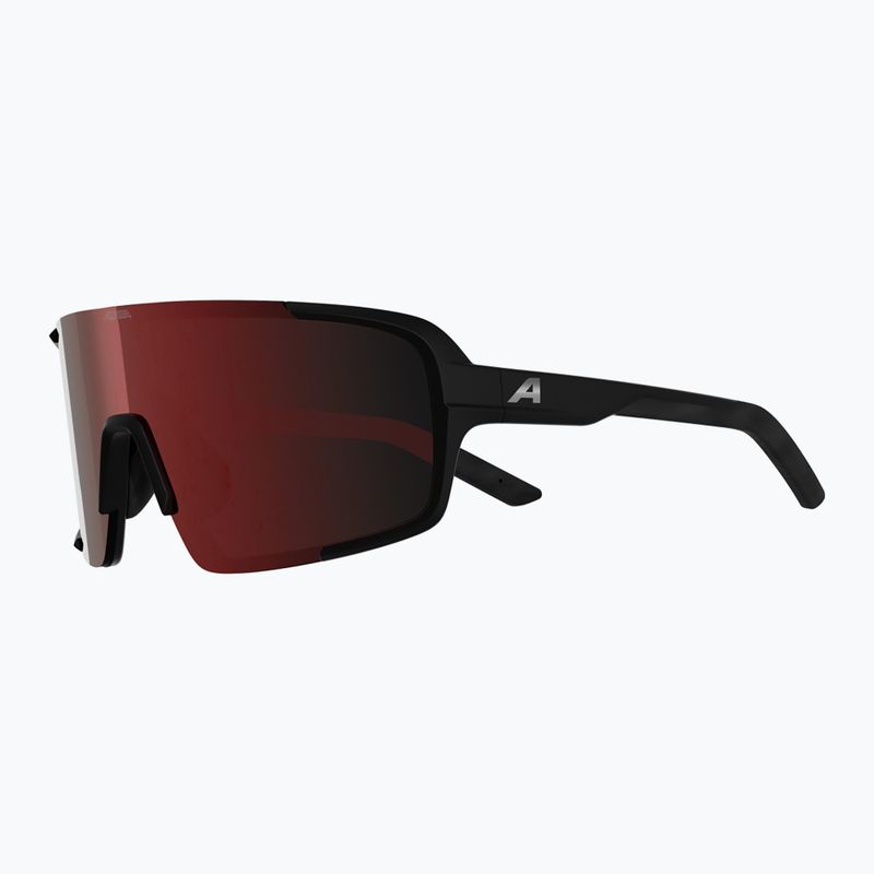 Sunglasses Alpina Lumin black matt/red mirror 4