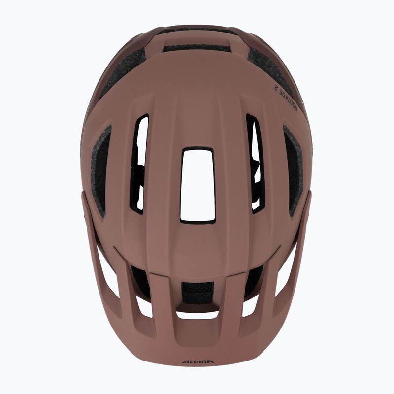 Bike helmet Alpina Rootage 2 ox raisin matt 6