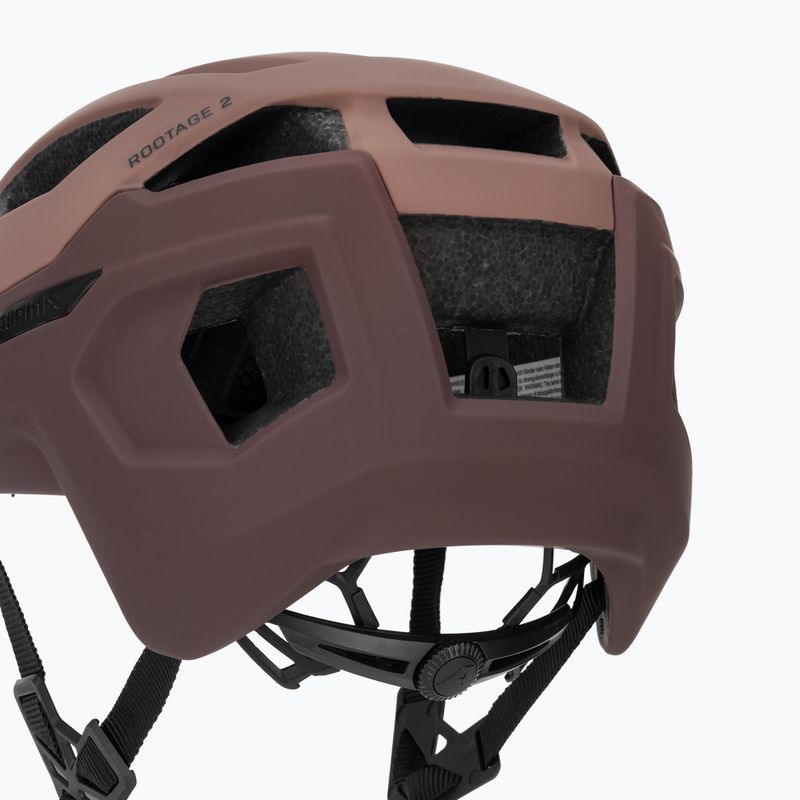 Bike helmet Alpina Rootage 2 ox raisin matt 8