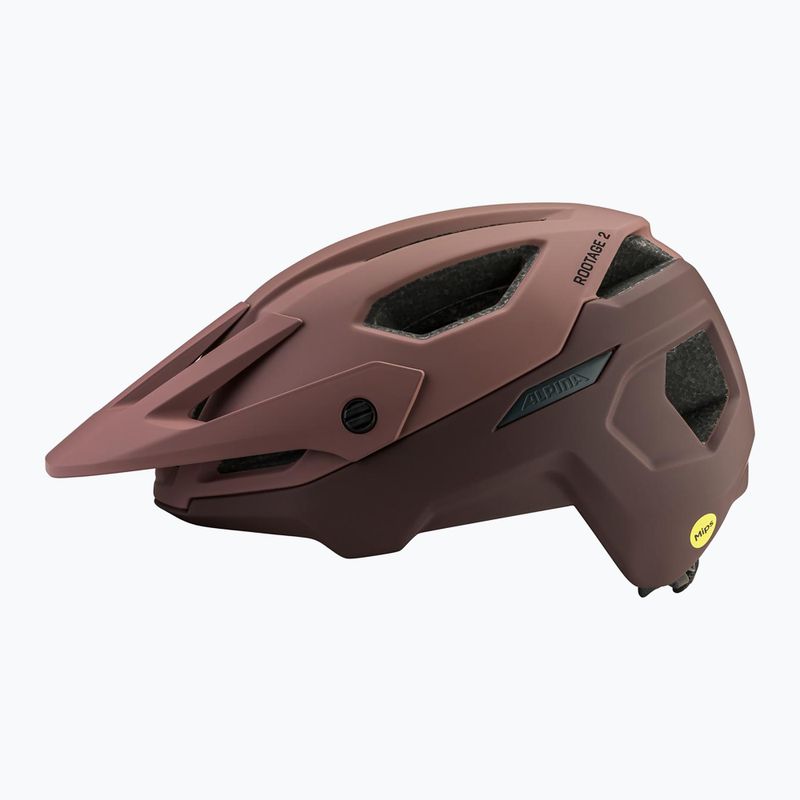 Bike helmet Alpina Rootage 2 ox raisin matt 2