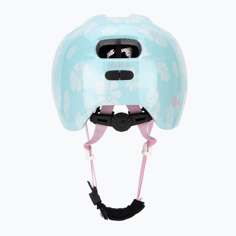 Children's bike helmet Alpina Ximo 2 Jr aqua rose flower gloss 4