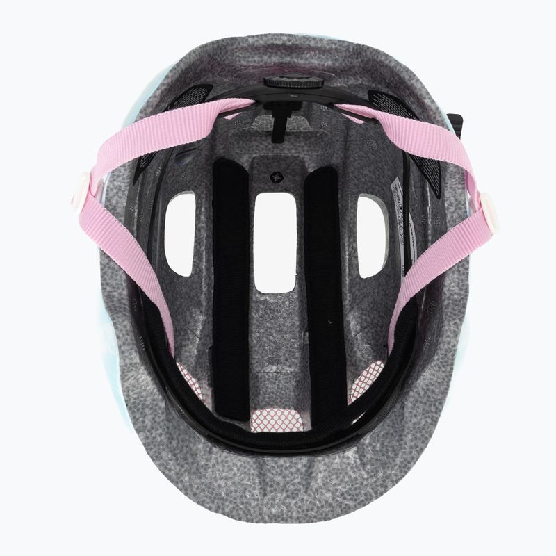 Children's bike helmet Alpina Ximo 2 Jr aqua rose flower gloss 5