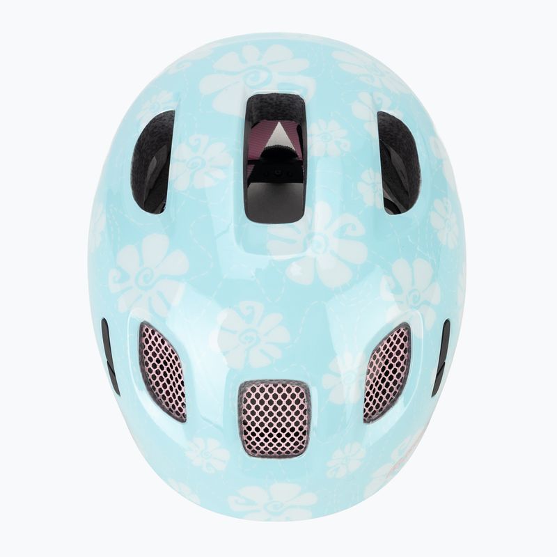 Children's bike helmet Alpina Ximo 2 Jr aqua rose flower gloss 6