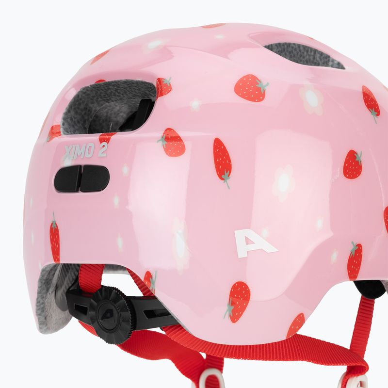 Children's bike helmet Alpina Ximo 2 Jr strawberry gloss 8