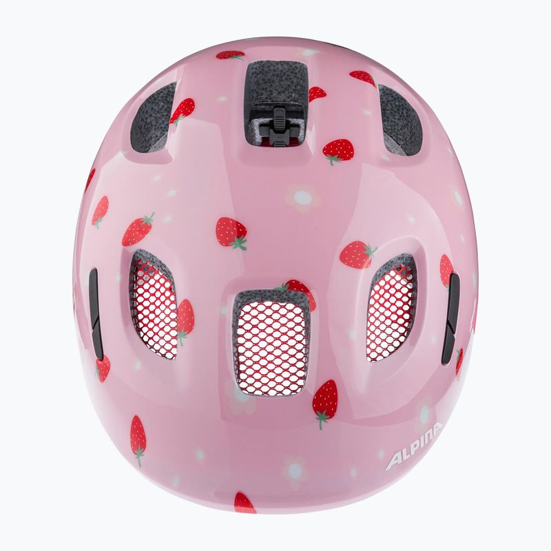 Children's bike helmet Alpina Ximo 2 Jr strawberry gloss 4