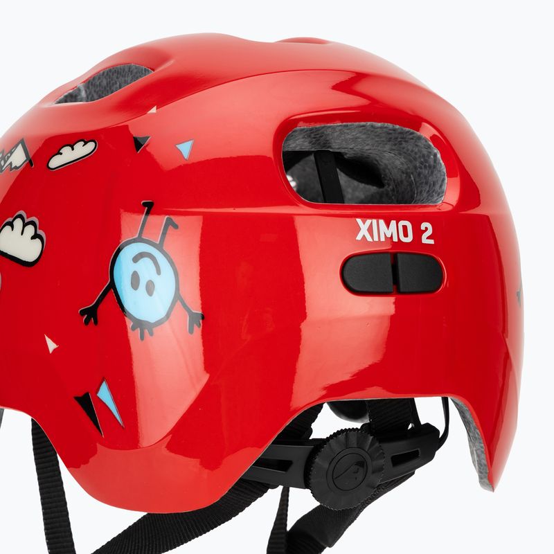 Children's bike helmet Alpina Ximo 2 Jr red smile gloss 7