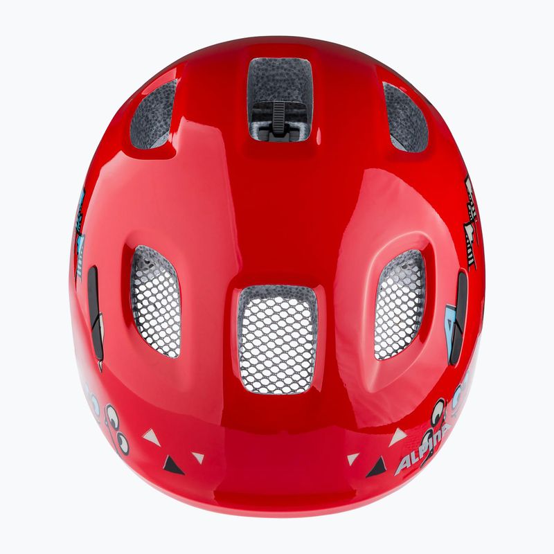 Children's bike helmet Alpina Ximo 2 Jr red smile gloss 4