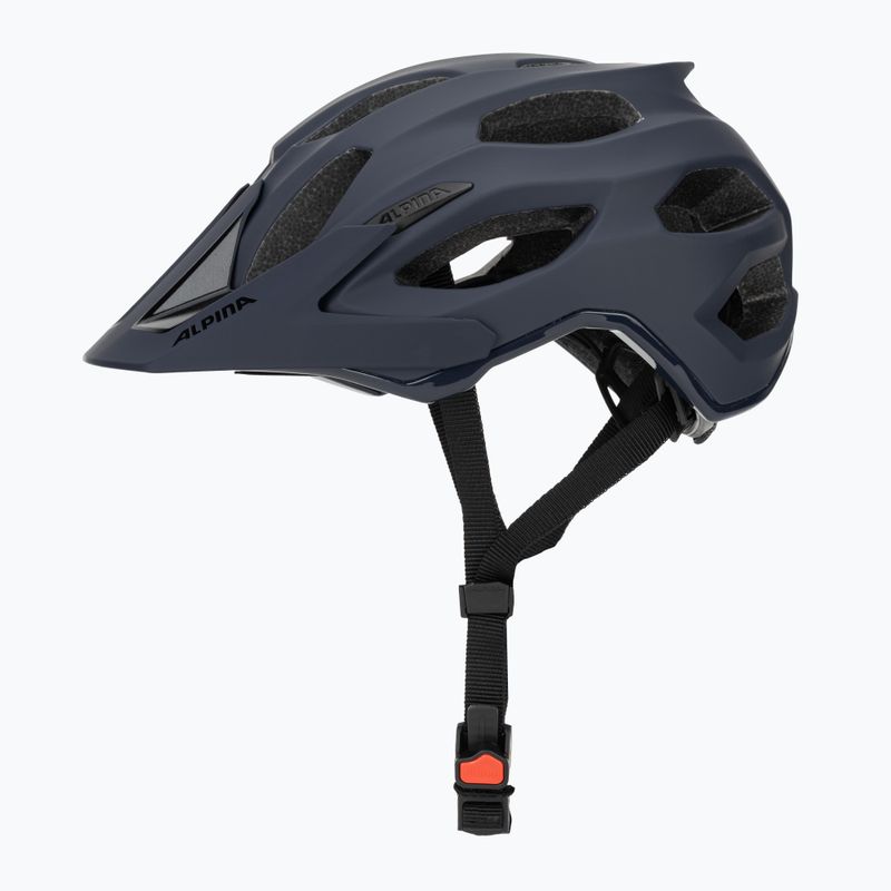 Bike helmet Alpina Carapax 2.0 navy smoke matte 3