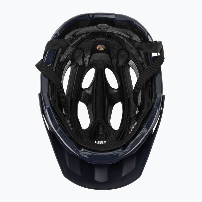 Bike helmet Alpina Carapax 2.0 navy smoke matte 5