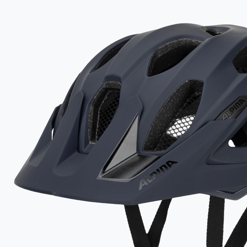 Bike helmet Alpina Carapax 2.0 navy smoke matte 7