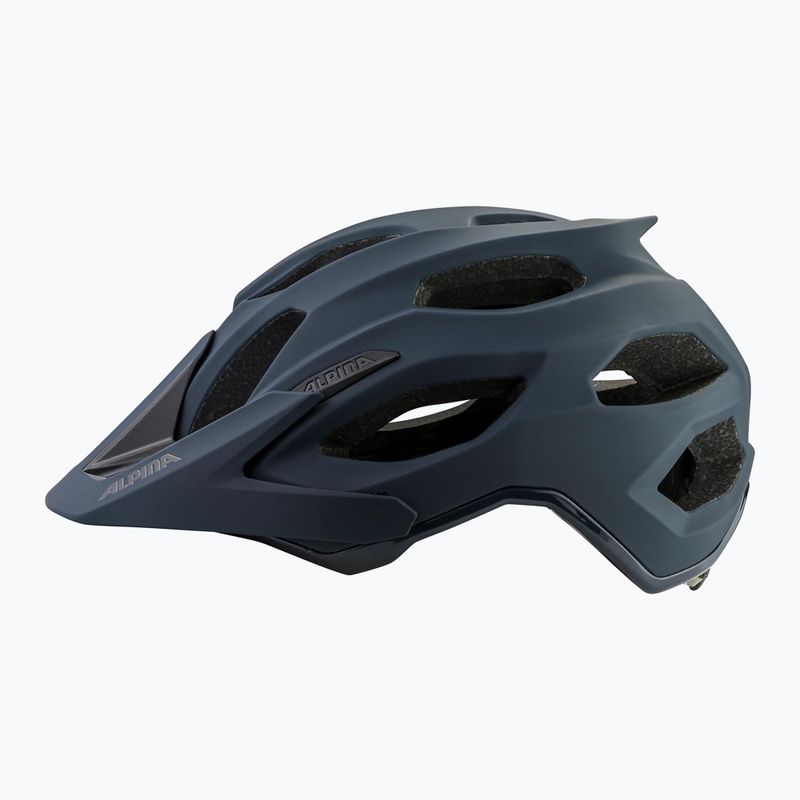Bike helmet Alpina Carapax 2.0 navy smoke matte 2