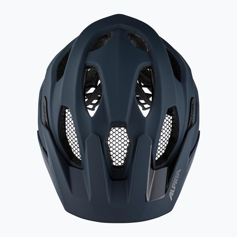 Bike helmet Alpina Carapax 2.0 navy smoke matte 3