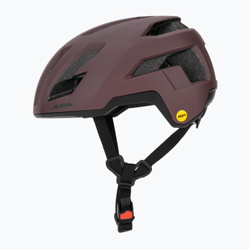 Bike helmet Alpina Taunus Gravel MIPS ox black matt 3