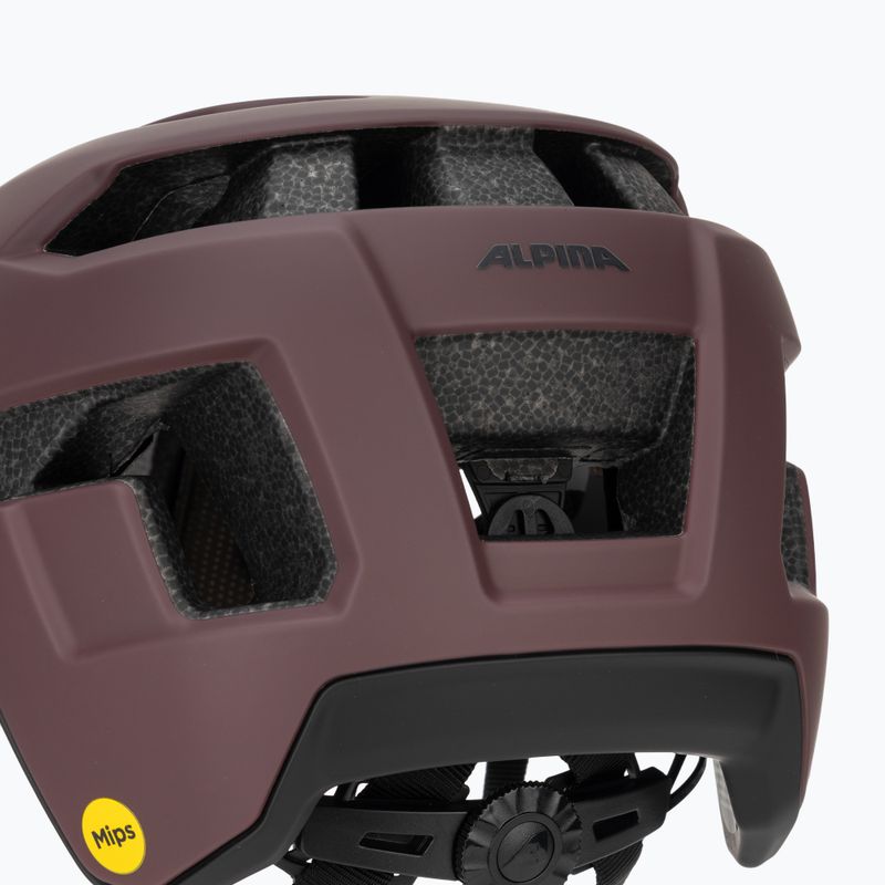 Bike helmet Alpina Taunus Gravel MIPS ox black matt 7