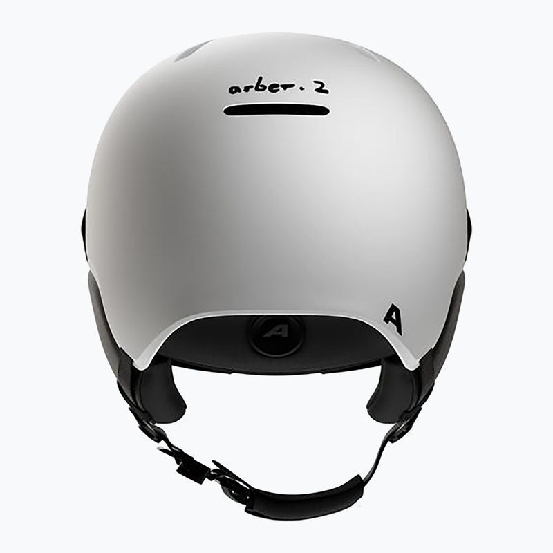 Ski helmet Alpina Arber 2 Visor Q-Lite white matt 4