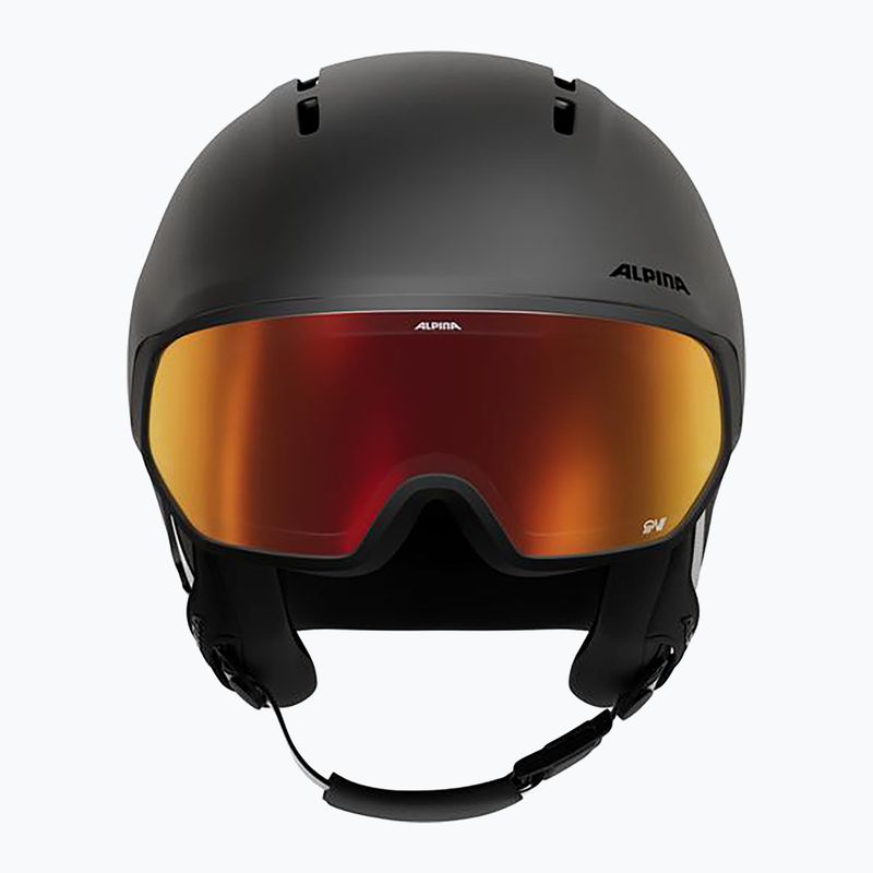 Ski helmet Alpina Vizzard QV MIPS black matte 3