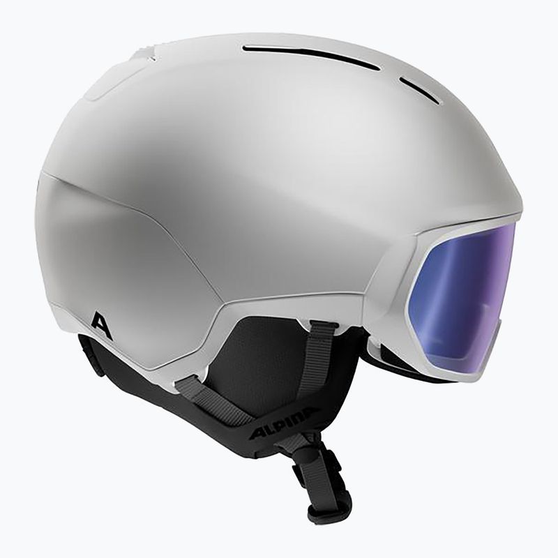 Ski helmet Alpina Vizzard QV MIPS white matt 2