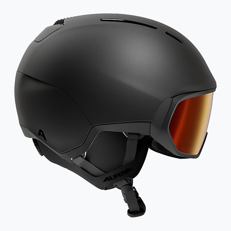 Ski helmet Alpina Vizzard Q-Lite black matte 2