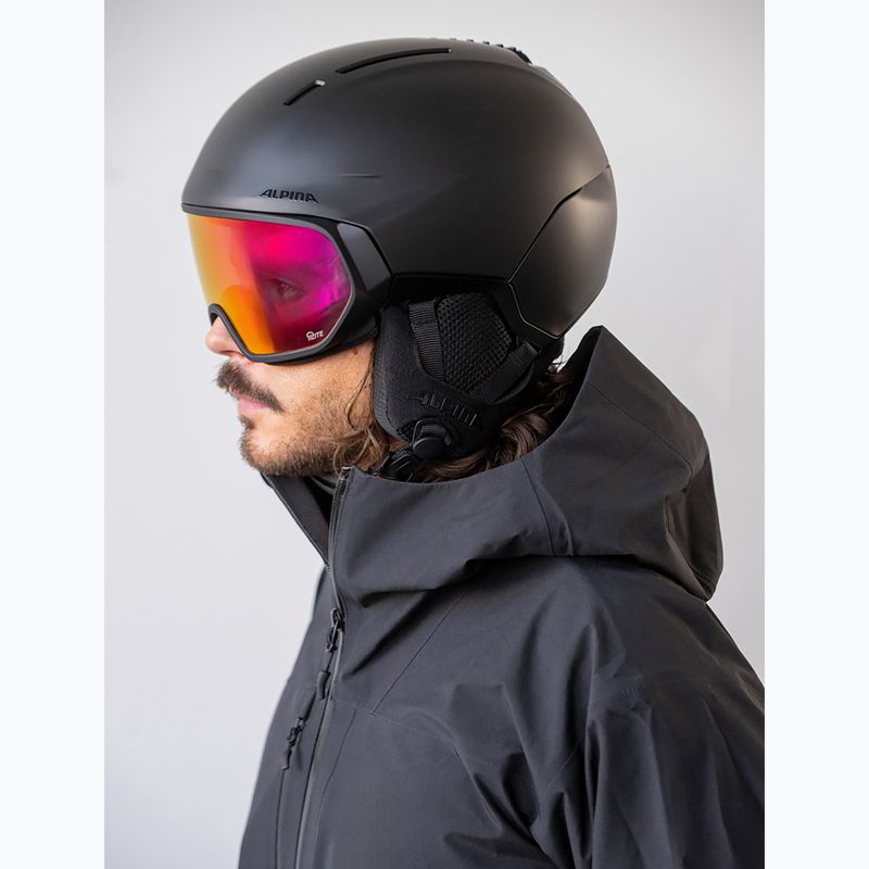 Ski helmet Alpina Vizzard Q-Lite black matte 6