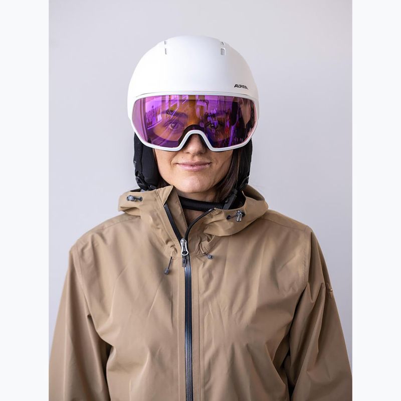 Ski helmet Alpina Vizzard Q-Lite white matt 7