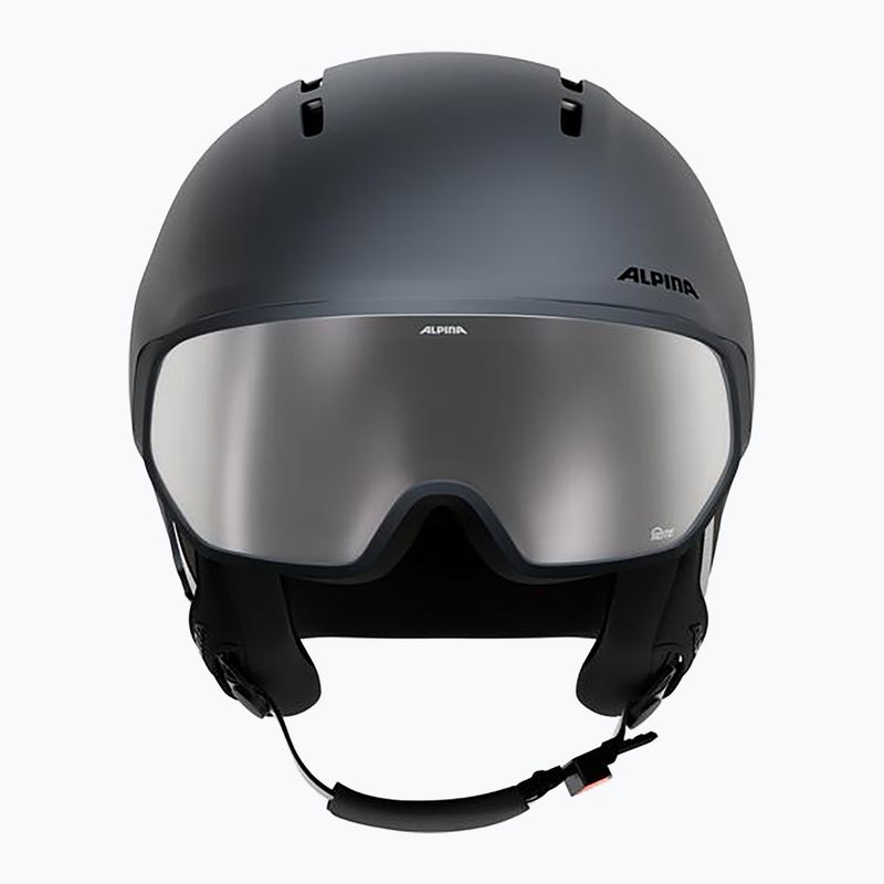 Ski helmet Alpina Vizzard Q-Lite midnight grey matt 3